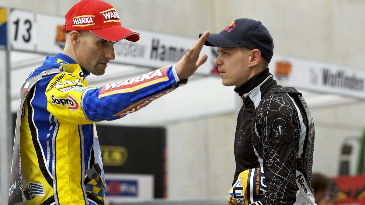 Tomasz Gollob i Jarosław Hampel