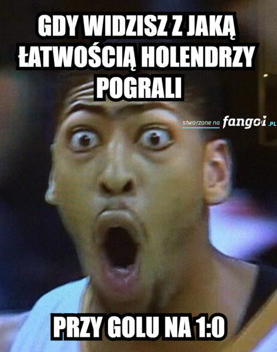 Memy po meczu Polska — Holandia