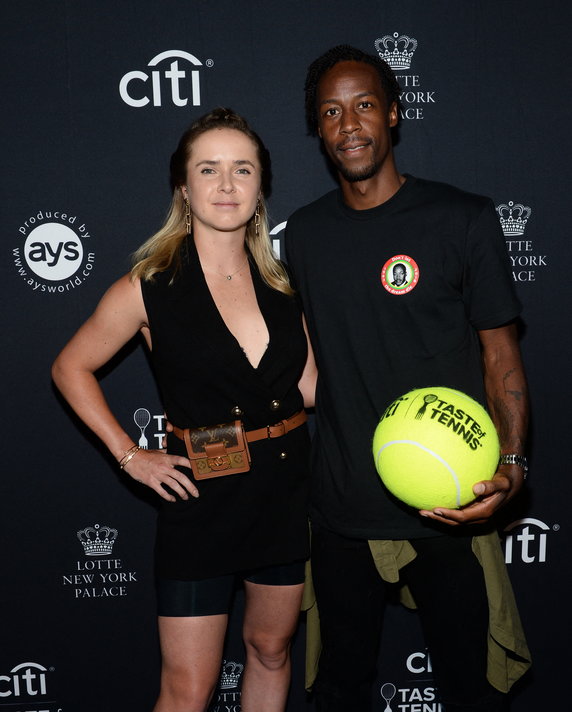 Elina Switolina i Gael Monfils