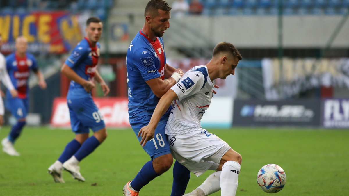 Kamil Wilczek, Maciej Wolski, Piast Gliwice - Stal Mielec