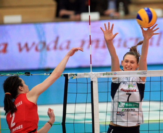 SIATKÓWKA PLUSLIGA SIATKÓWKA KOBIET MUSZYNIANKA GWARDIA WROCŁ