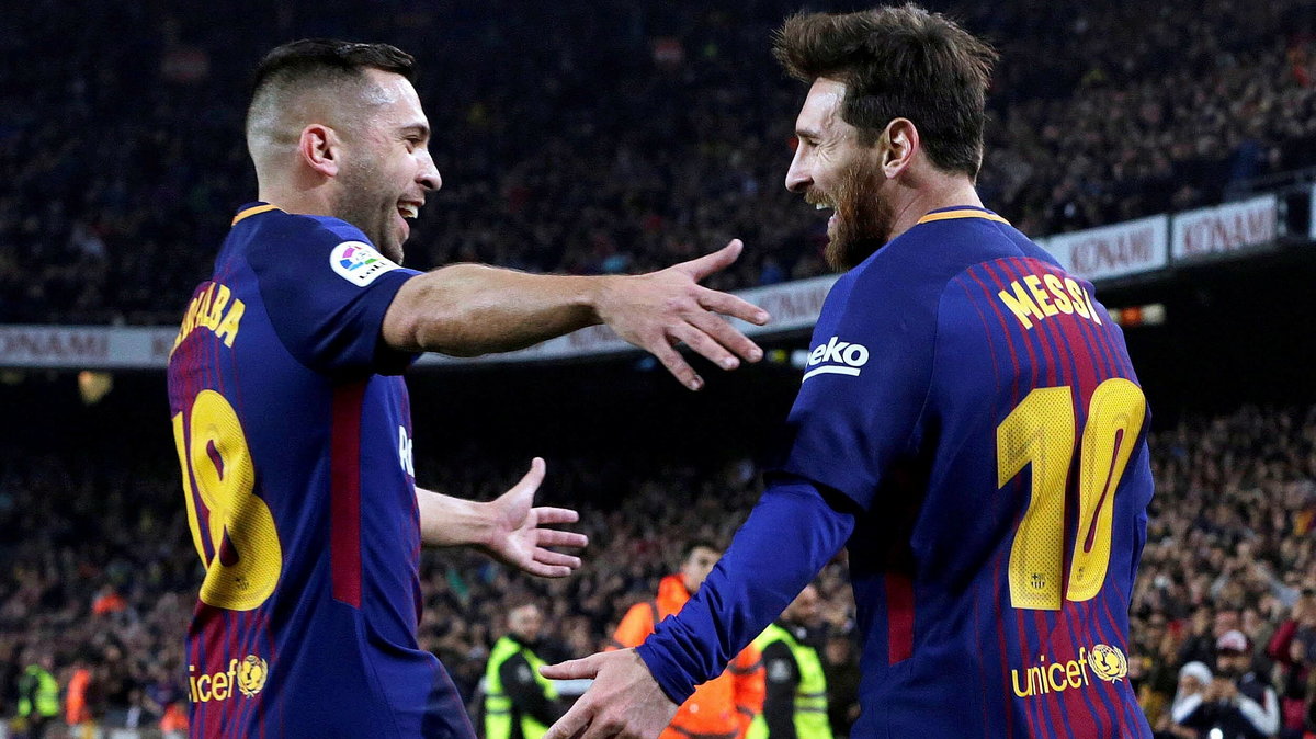 Jordi Alba i Lionel Messi