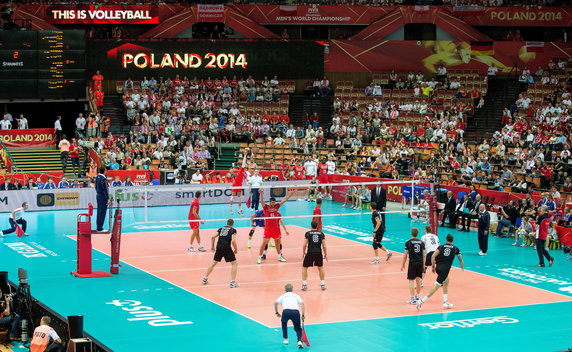 SIATKÓWKA FIVB MISTRZOSTWA ŚWIATA 2014 FRANCJA NIEMCY (Katowicki Spodek)