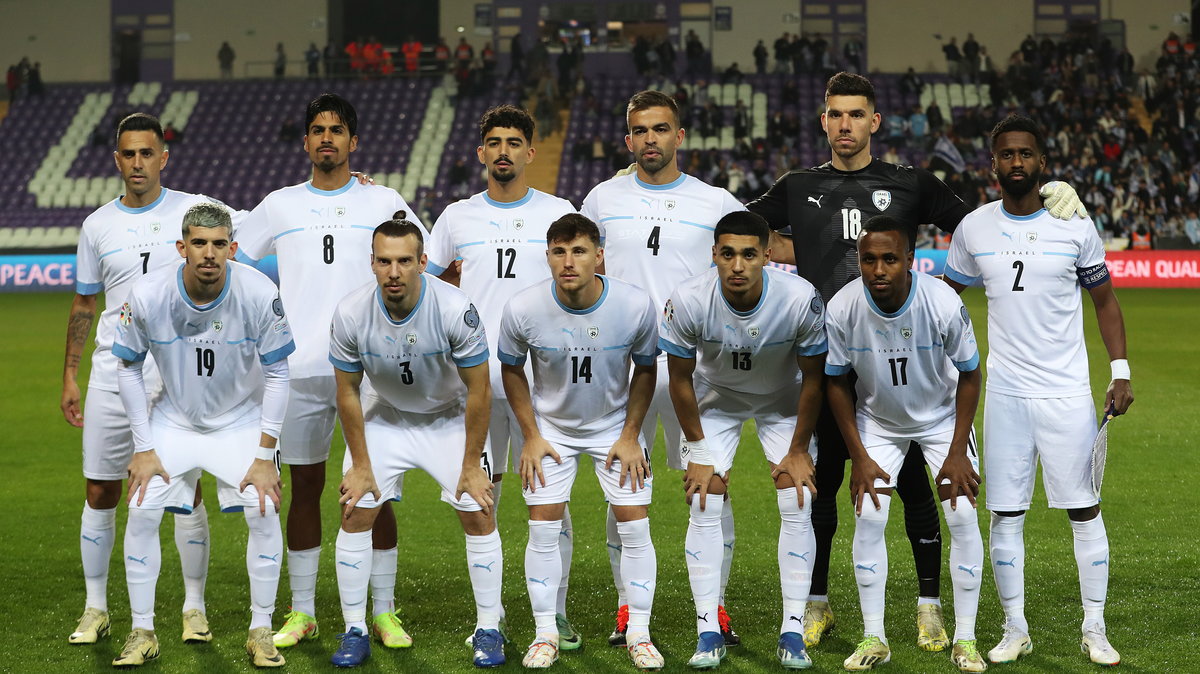 Reprezentacja Izraela przed meczem z Islandią