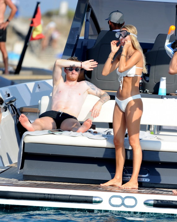 Marco Reus na wakacjach z żoną