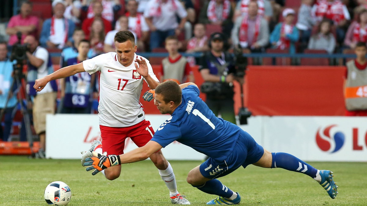 Polska Litwa mecz towarzyski przed EURO 2016