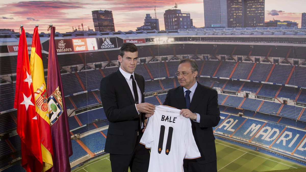 Gareth Bale i prezes Realu