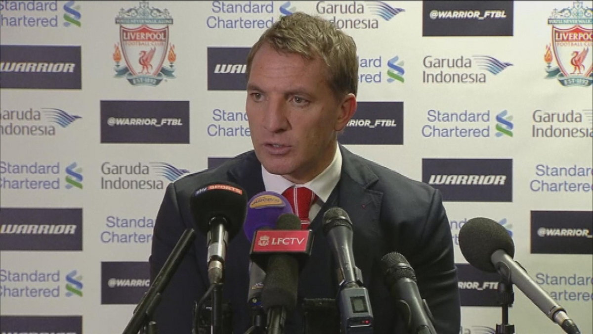 Brendan Rodgers nie chce grać na Wembley