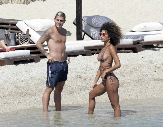 Marco Verratti i Jessica Aidi