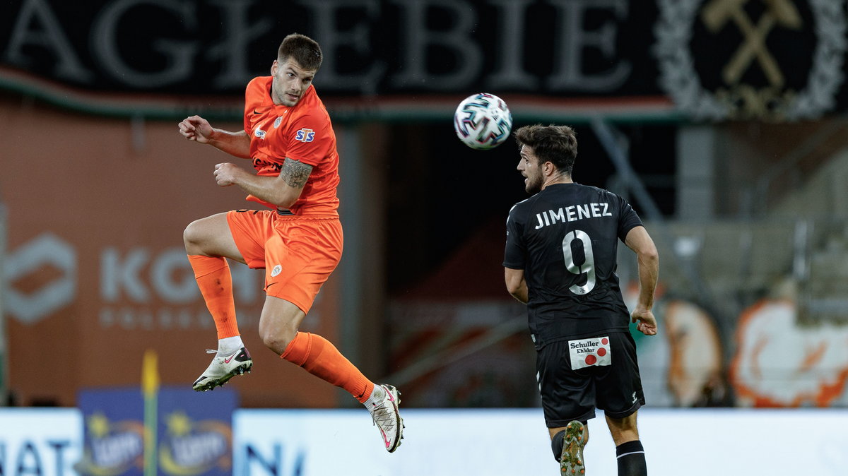 05.04.2021 LECHIA GDANSK - ZAGLEBIE LUBIN PKO BANK POLSKI EKSTRAKLASA PILKA NOZNA