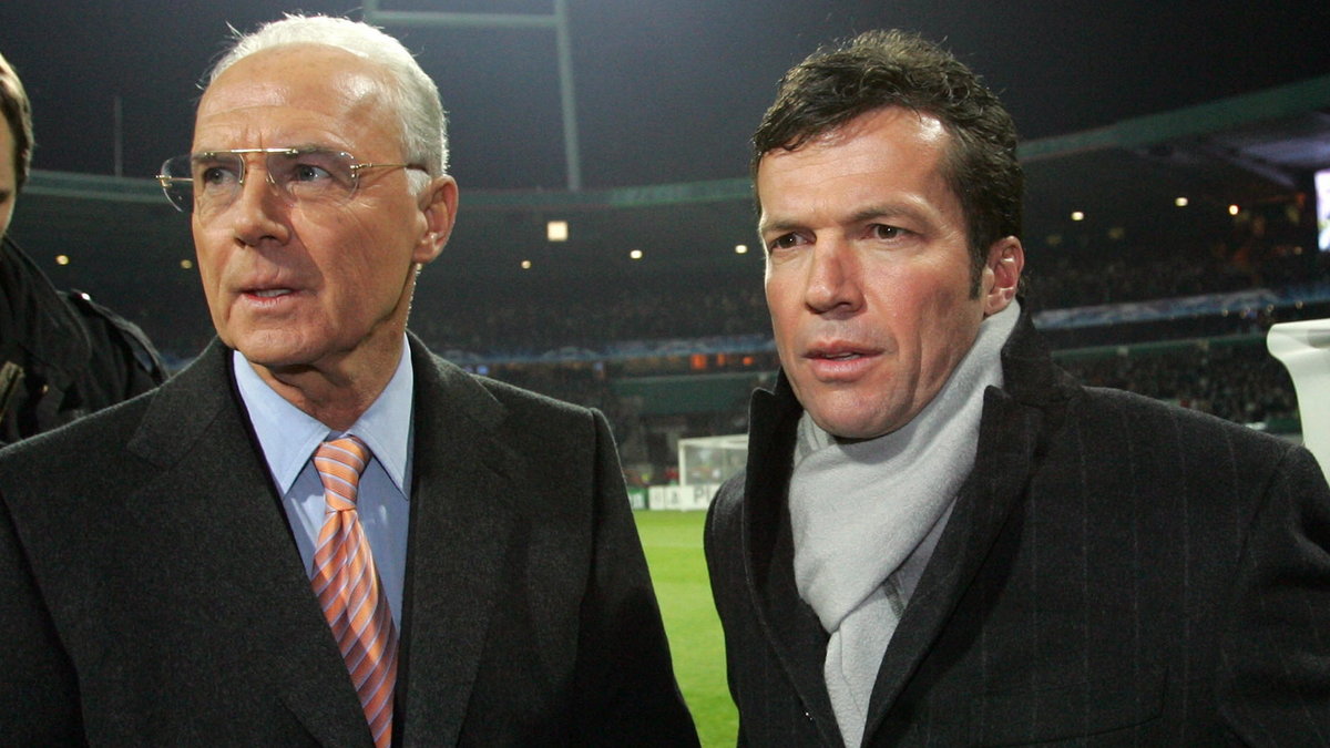 Franz Beckenbauer (po lewej) i Lothar Matthaeus w 2007 r.