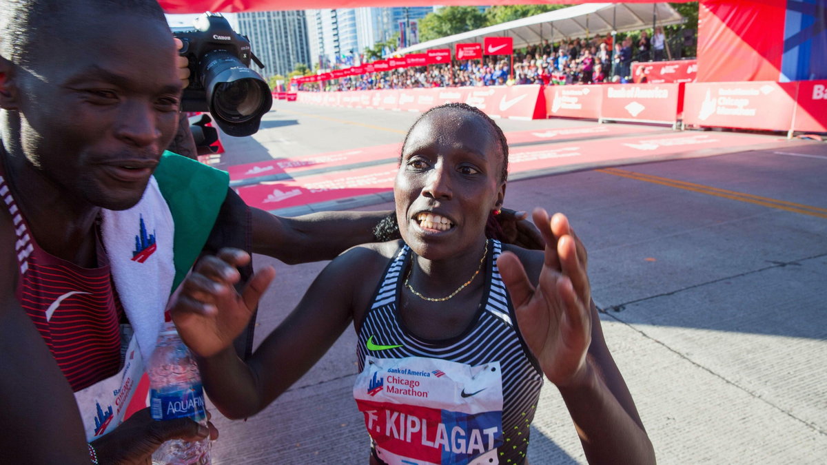 Abel Kirui i Florence Kiplagat na mecie w Chicago