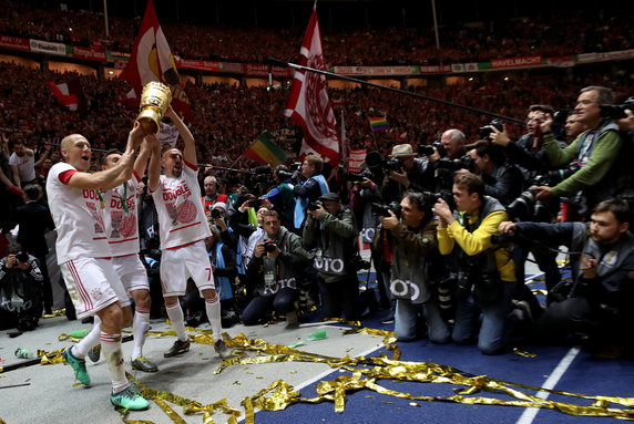 epa07600992 - GERMANY SOCCER DFB CUP FINAL (RB Leipzig vs FC Bayern Munich)