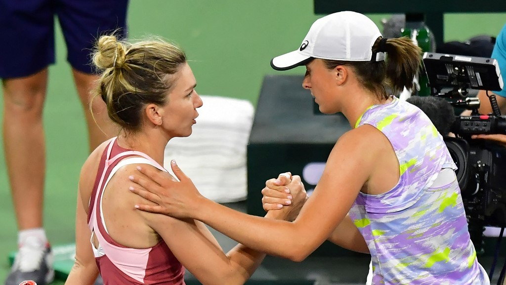 Simona Halep i Iga Świątek