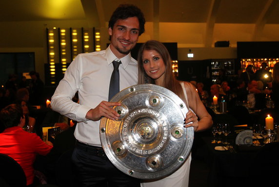 Mats Hummels i Cathy Fischer