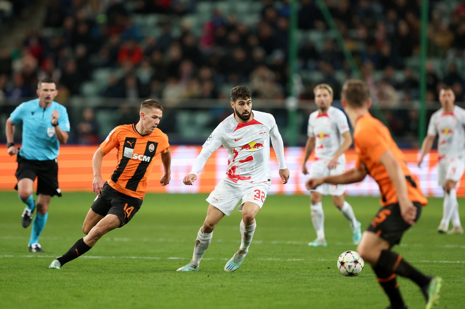 Mecz Szachtar Donieck – RB Leipzig na stadionie Legii Warszawa