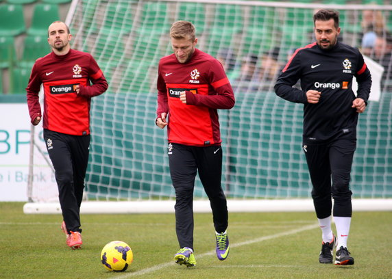 Trening reprezentacji Polski