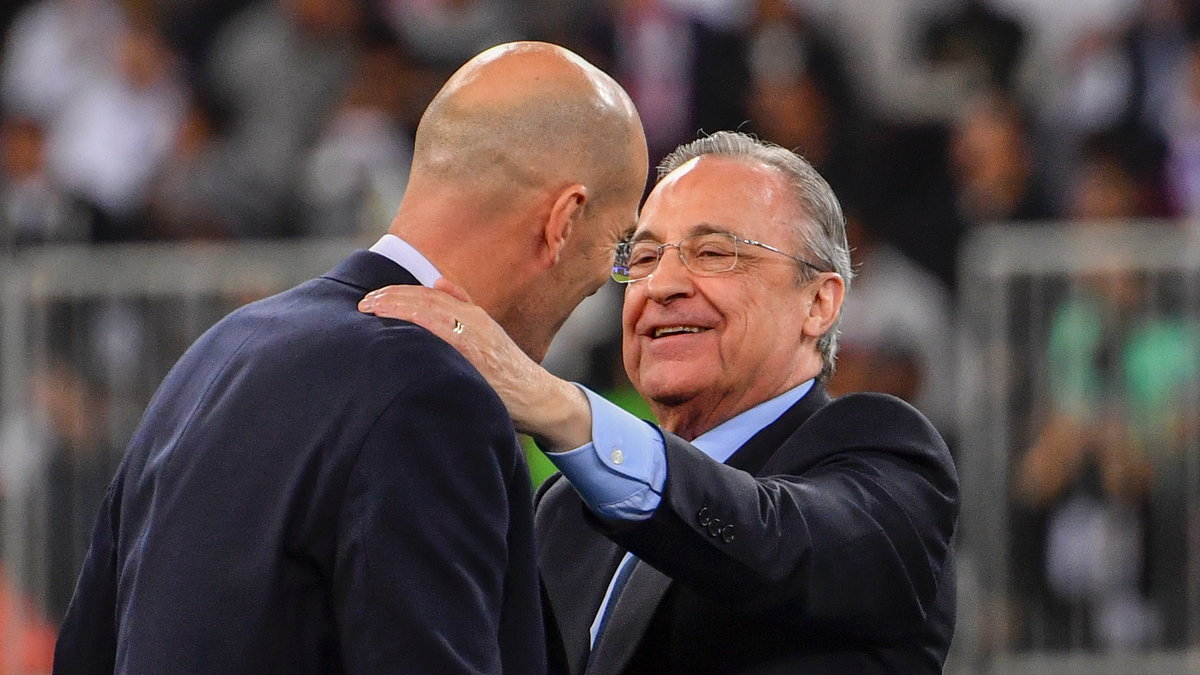 Florentino Perez i Zinedine Zidane