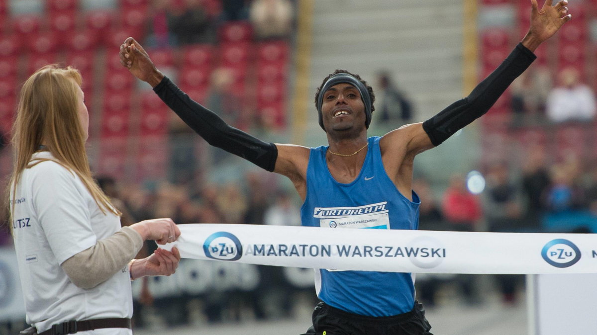 Yared Shegumo wygrał w Warszawie w 2013 roku