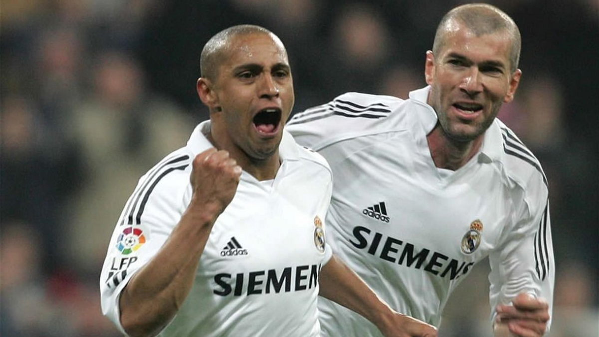 Roberto Carlos i Zinedine Zidane