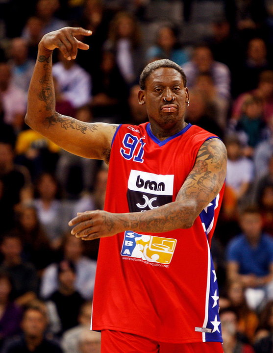 Dennis Rodman w 2009 roku