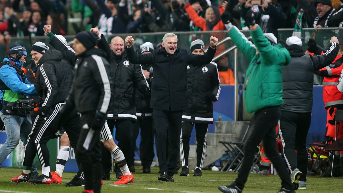 Pilka nozna. Liga Mistrzow. Legia Warszawa - Sporting CP. 07.12.2016