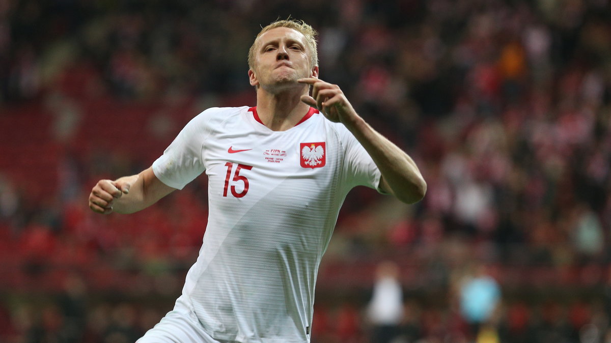 Polska - Łotwa: Kamil Glik