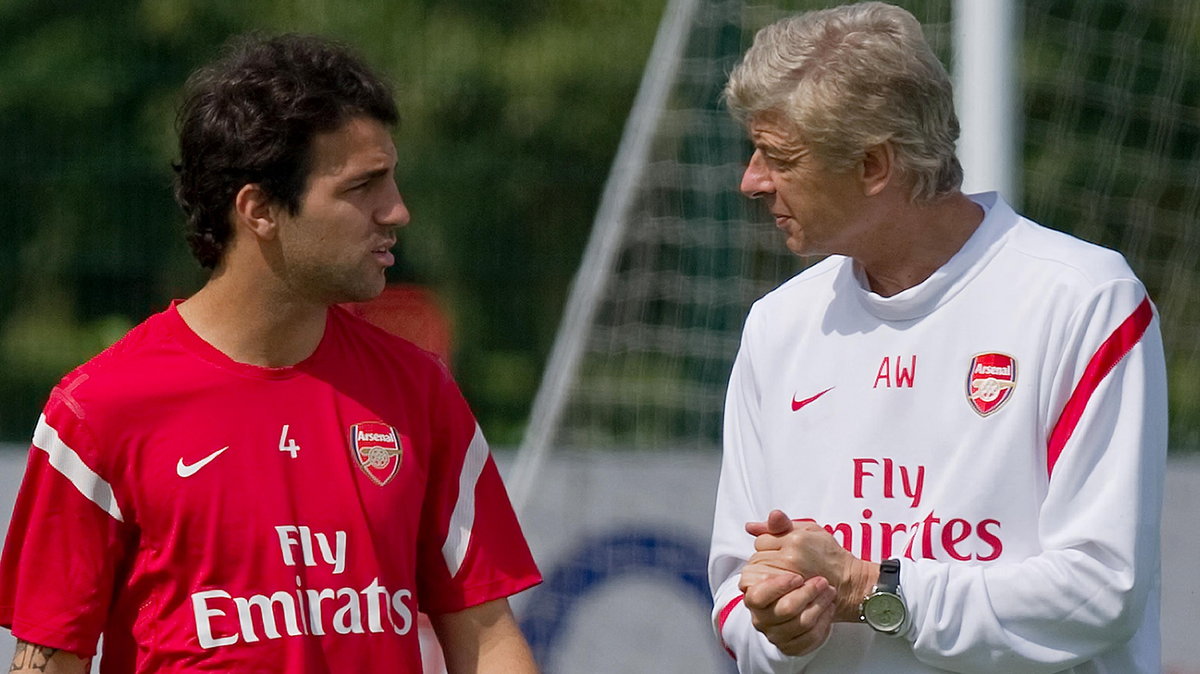 Wenger i Fabregas