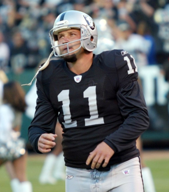 Sebastian Janikowski w barwach Oakland Raiders