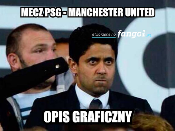 Paris Saint-Germain - Manchester United - memy po meczu |