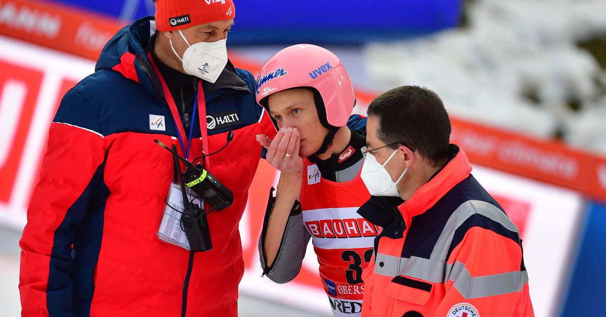 Favorite Injured! Just Before the Start of the Ski Jumping World Cup
