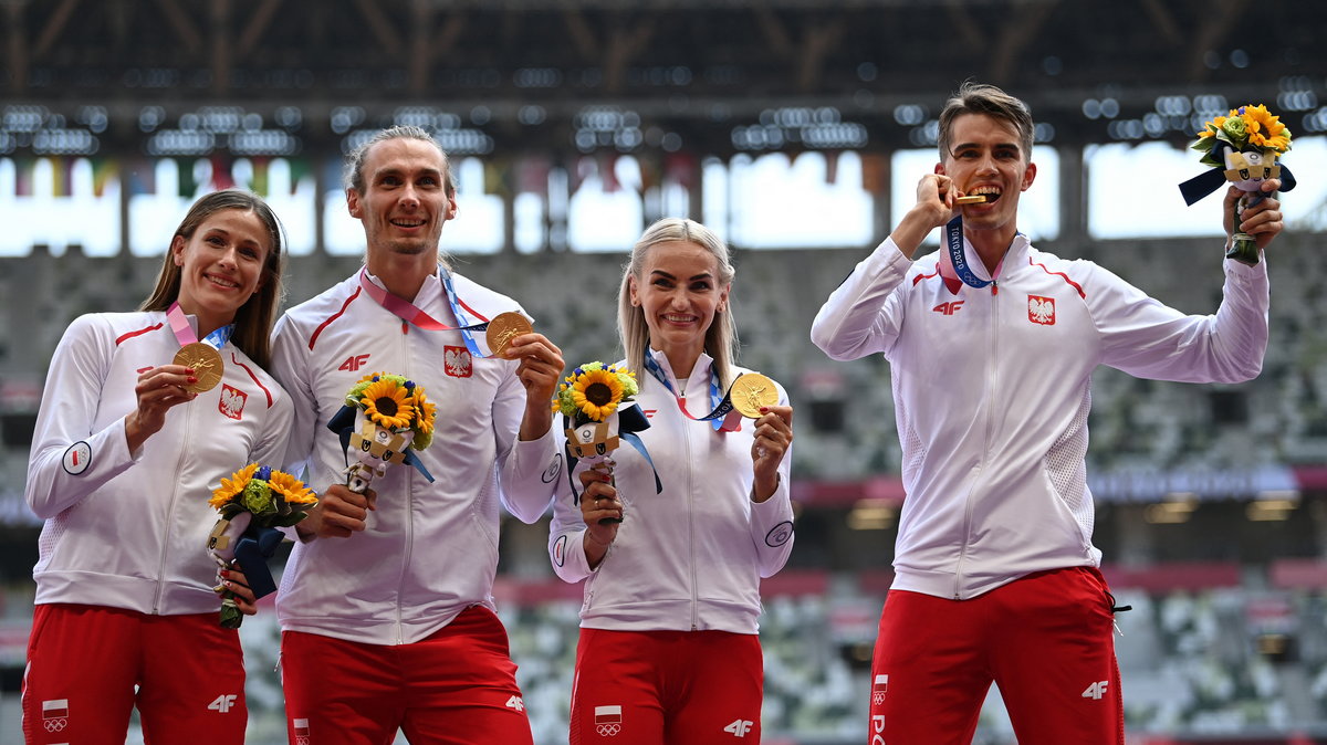 Polska sztafeta odebrała złote medale