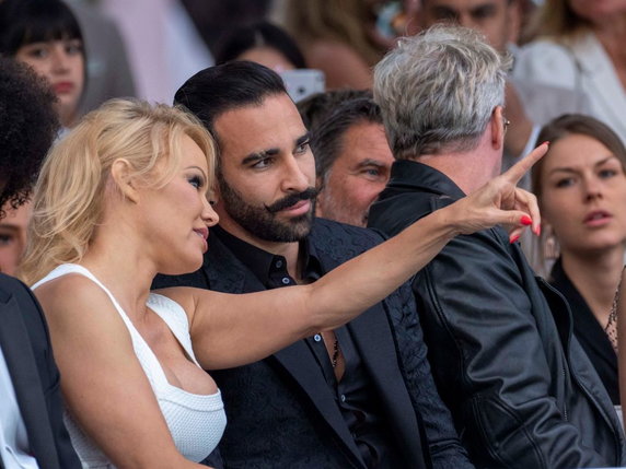 Pamela Anderson i Adil Rami