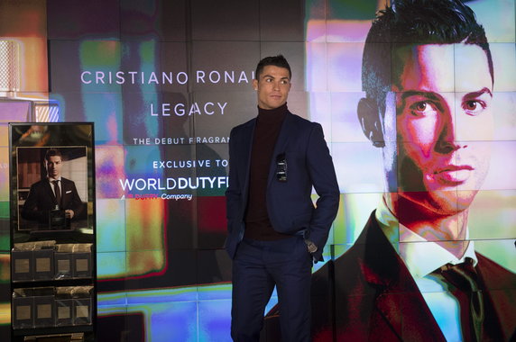 SPAIN CRISTIANO RONALDO FRAGRANCE (Cristiano Ronaldo during the presentation of his new fragance 'Cristiano Ronaldo Legacy')