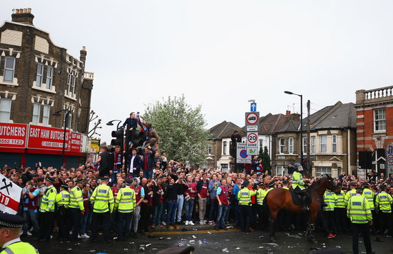 West Ham United pożegnał się ze stadionem Upton Park