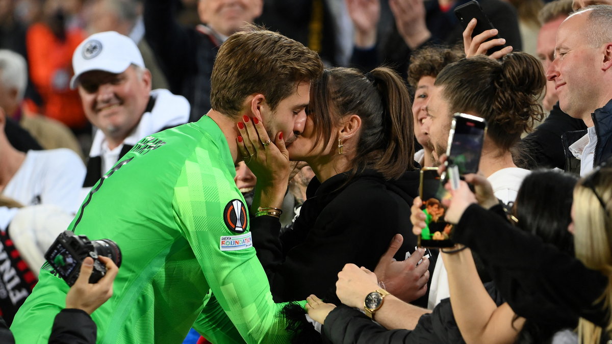 Kevin Trapp i Izabel Goulart 