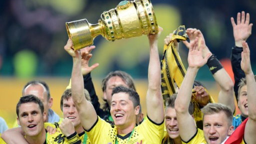 Borussia Dortmund z Pucharem Niemiec
