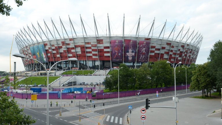 Stadion im. Kazimierza Górskiego, fot. AFP