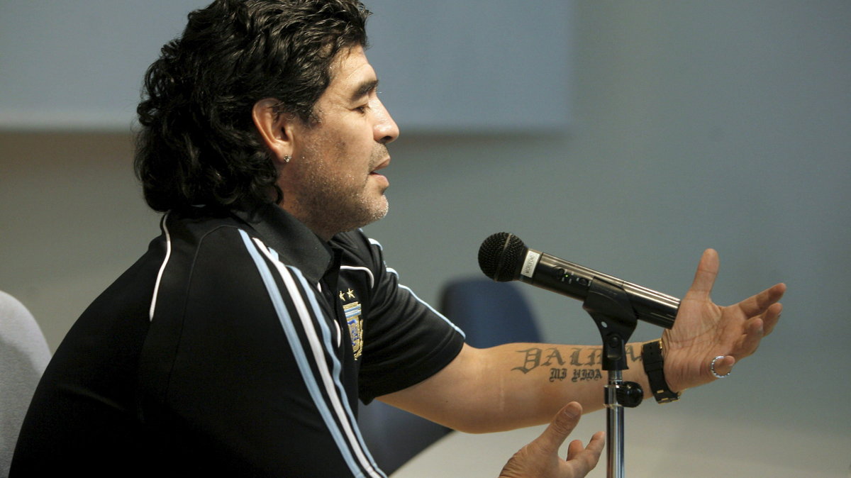 ARGENTINA SOCCER MARADONA