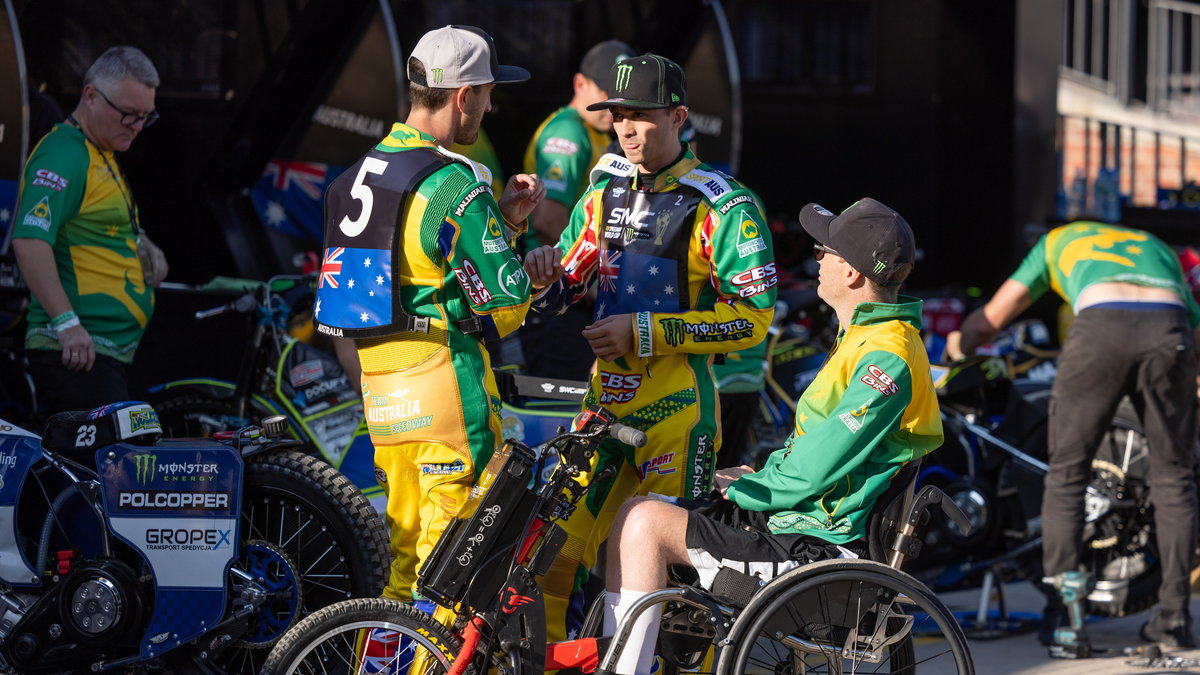 Darcy Ward w teamie Australii we Wrocławiu