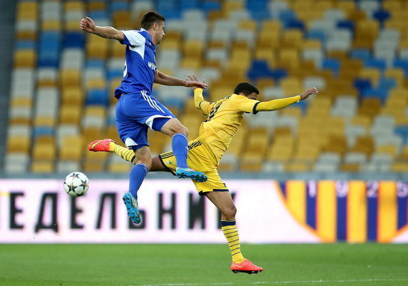 UKRAINE SOCCER UEFA EUROPA LEAGUE PLAY OFF (FC Metalist Kharkiv vs Ruch Chorzow)