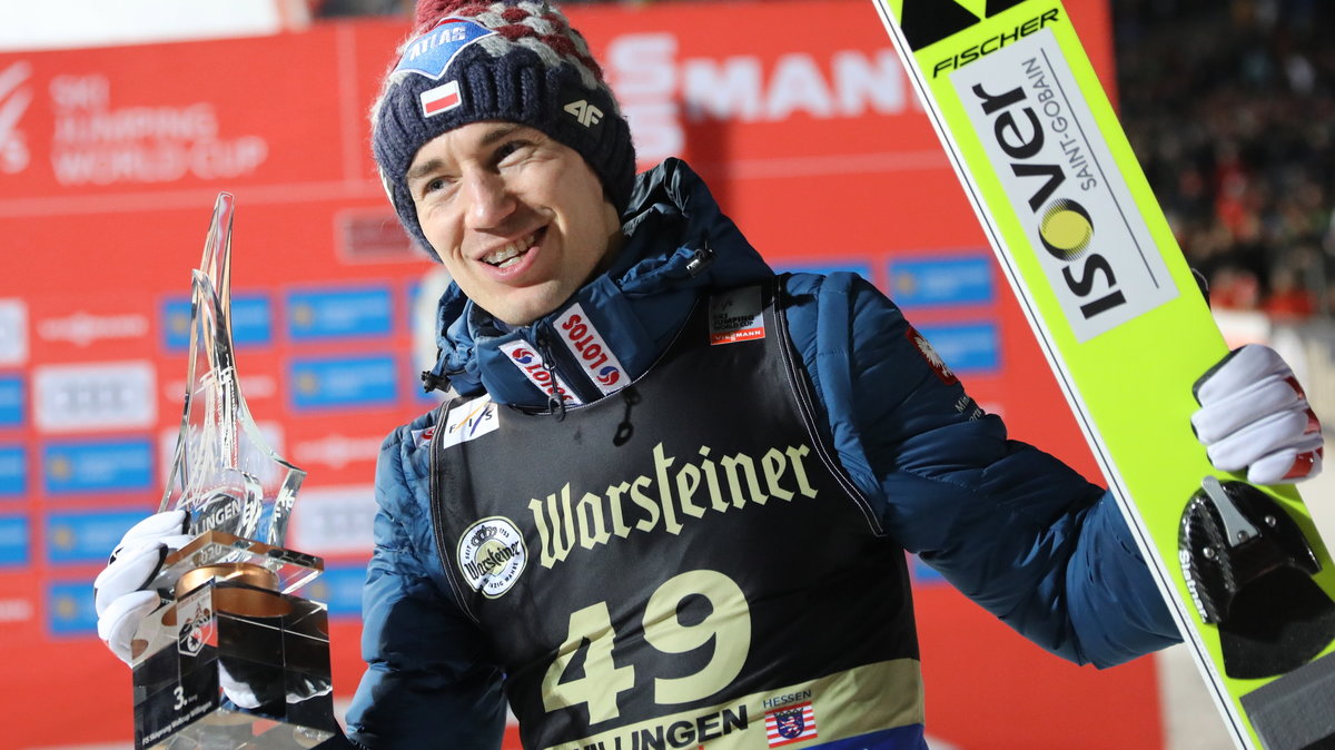 Kamil Stoch zajął ostatnio trzecie miejsce w zawodach PŚ w Willingen. To jego 70. podium w karierze! 