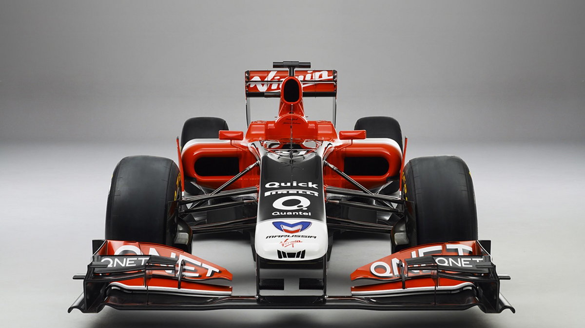 Bolid teamu Marussia Virgin Racing