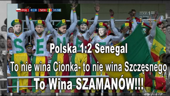 Mundial 2018: memy po meczu Polska- Senegal