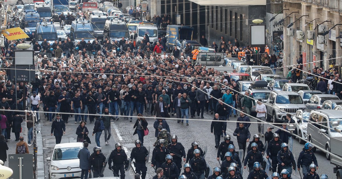 Niemcy złożyli wniosek do UEFA. Kibice z Frankfurtu nie zobaczą meczu w Neapolu