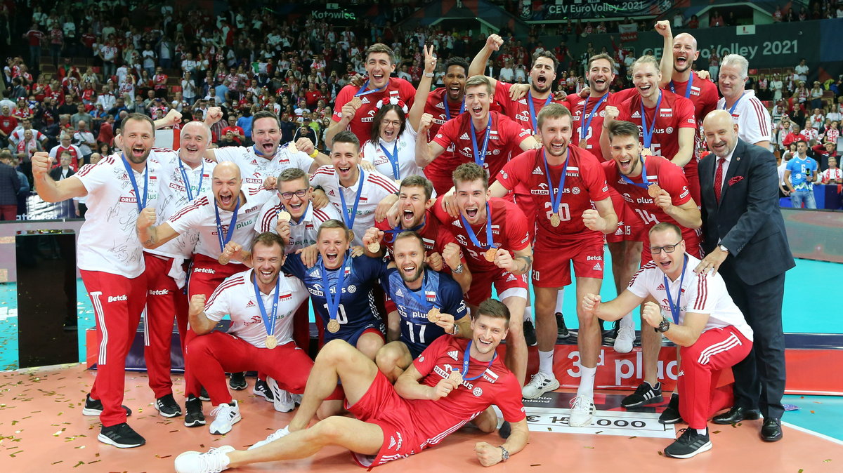 19.09.2021 DERORACJA FINAL - CEV EUROVOLLEY 2021 - MISTRZOSTWA EUROPY SIATKOWKA MEZCZYZN