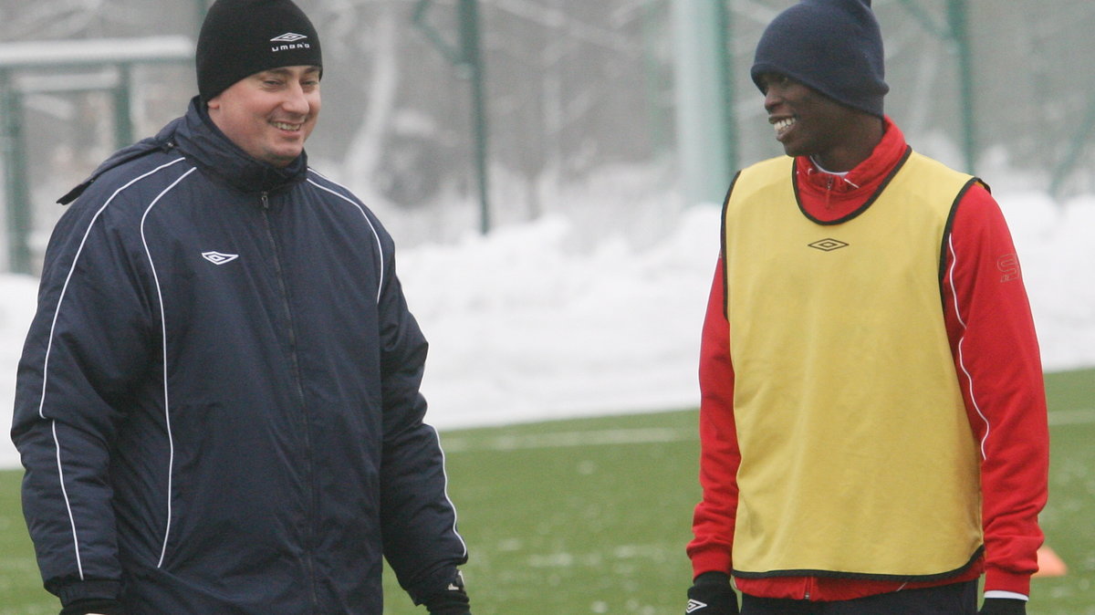 PIŁKA NOŻNA TRENING WISŁY KRAKÓW