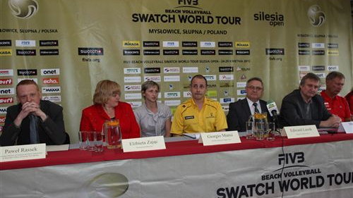 Konferencja przed zawodami World Tour w Mysłowicach