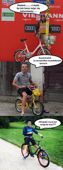 Memy po ostatnim zwycięstwie Kamila Stocha fot. Internet