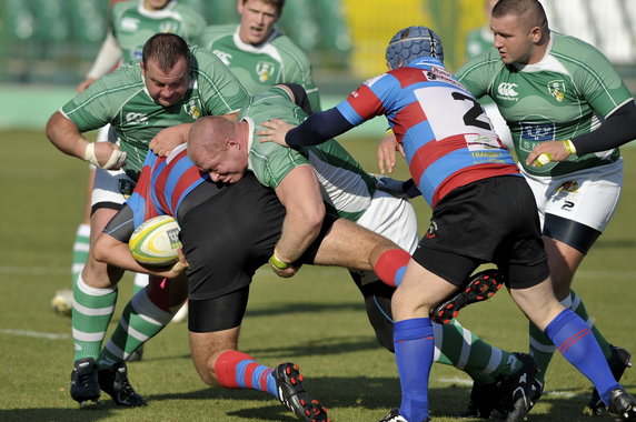 LIGA RUGBY LECHIA GDAŃSK KONTRA BUDOWLANI LUBLIN